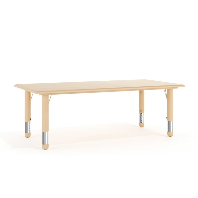 Flash Furniture Oak Rectangular Kid's Play Table Flash Furniture Oak Rectangular Kid's Play Table