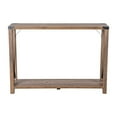 thumbnail image 1 of Flash Furniture Wyatt 2-Tier Engineered Wood Console Table in Rustic Oak, 1 of 4