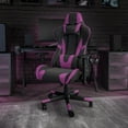thumbnail image 1 of Flash Furniture X20 Gaming Chair Racing Office Ergonomic Computer PC Adjustable Swivel Chair with Fully Reclining Back in Purple LeatherSoft, 1 of 7