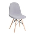 thumbnail image 1 of Flash Furniture Zula Collection Furry Chair, Gray Fabric, 1 of 10