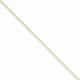 thumbnail image 1 of Flash Gold-plated Sterling Silver .90mm Box Chain, 1 of 1
