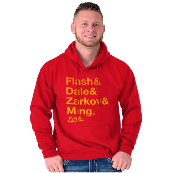 Flash Gordon Comic Book Characters Hoodie Sweatshirt Women Men Brisco Brands M