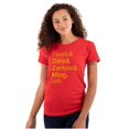 thumbnail image 1 of Flash Gordon Comic Book Characters Women's T Shirt Ladies Tee Brisco Brands S, 1 of 2
