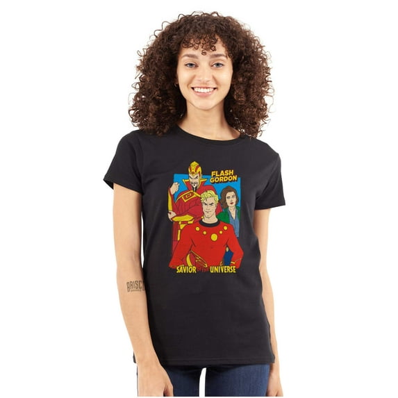 Flash Gordon Comic Books Vintage Hero Women's Plus Size Shirt Brisco Brands 3X