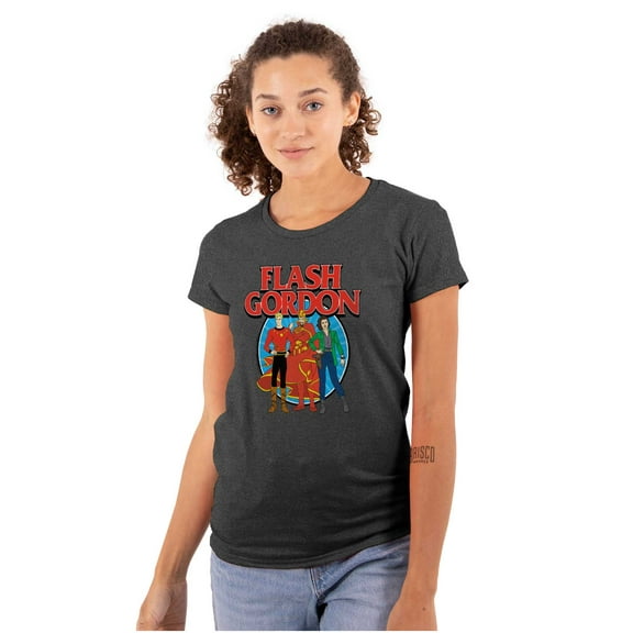 Flash Gordon Comic Ming Characters Women's T Shirt Ladies Tee Brisco Brands S