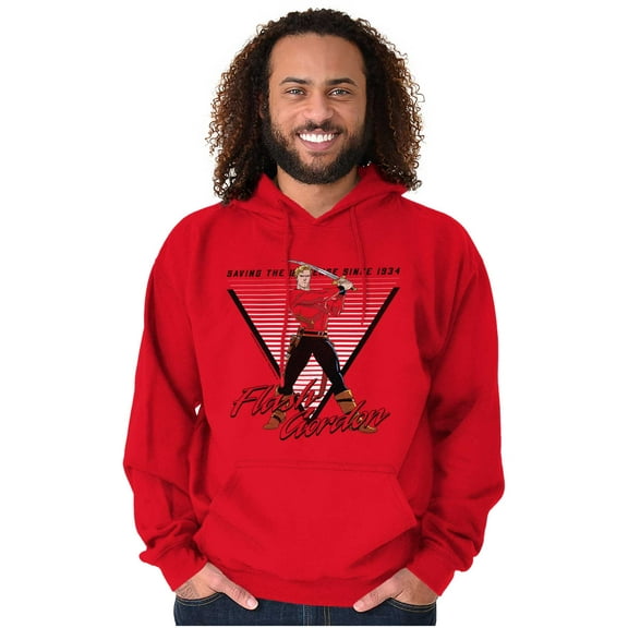 Flash Gordon Comic Strip Superhero Hoodie Sweatshirt Women Men Brisco Brands M