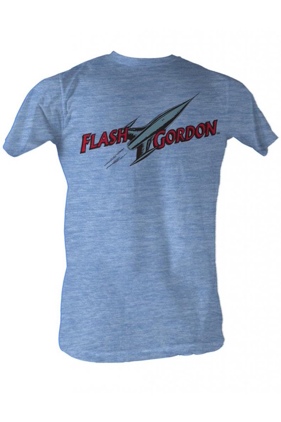 Flash Gordon Comics Comic Logo Adult Short Sleeve T Shirt