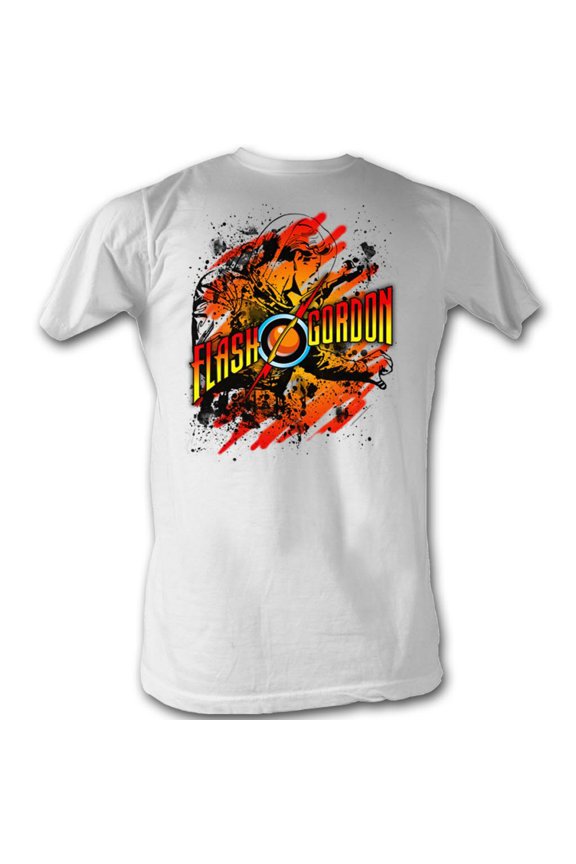 Flash Gordon Comics Flashtastic Adult Short Sleeve T Shirt