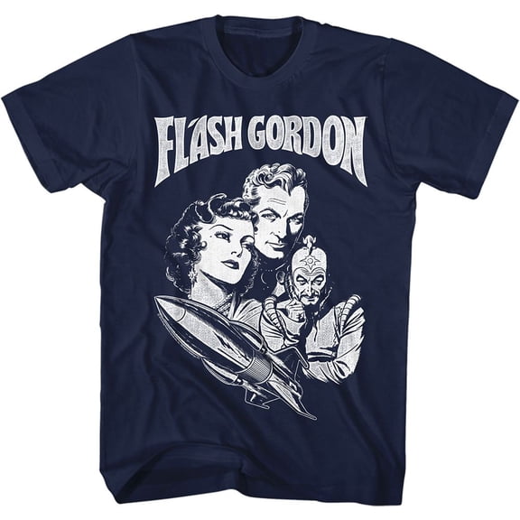 Flash Gordon Comics Gordon Adult Short Sleeve T Shirt