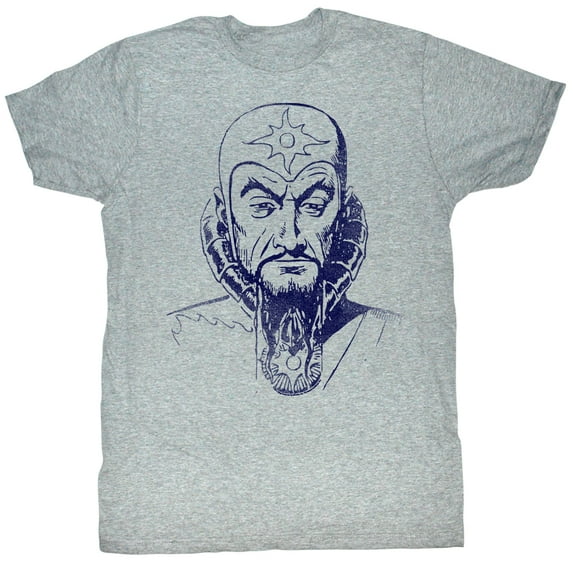Flash Gordon Comics Ming Mug Adult Short Sleeve T Shirt