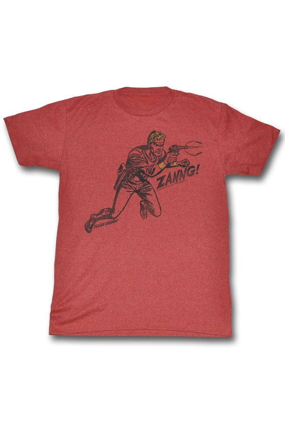Flash Gordon Comics Zanng? Adult Short Sleeve T Shirt