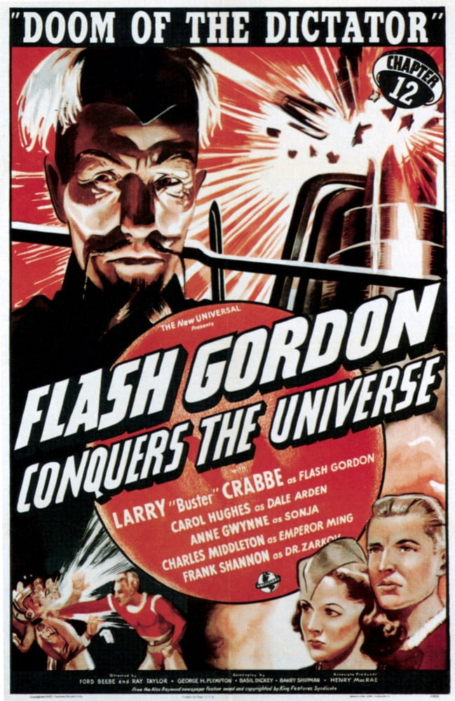 Flash Gordon Conquers The Universe Canvas Art - (24 x 36)
