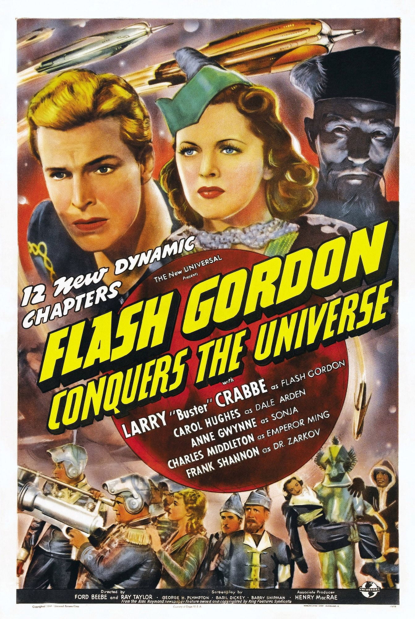 Flash Gordon Conquers The Universe U Canvas Art - (11 x 17)