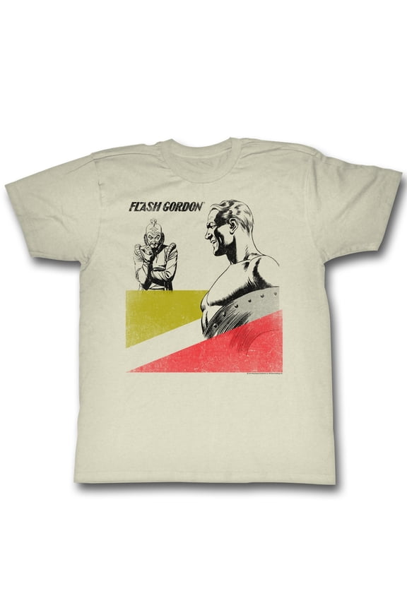 Flash Gordon Laughable Natural T-Shirt