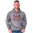 thumbnail image 1 of Flash Gordon Logo Vintage Comic Hero Hoodie Sweatshirt Women Men Brisco Brands S, 1 of 6