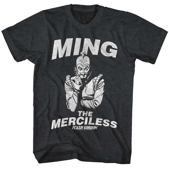 Flash Gordon Merciless Black Heather T-Shirt