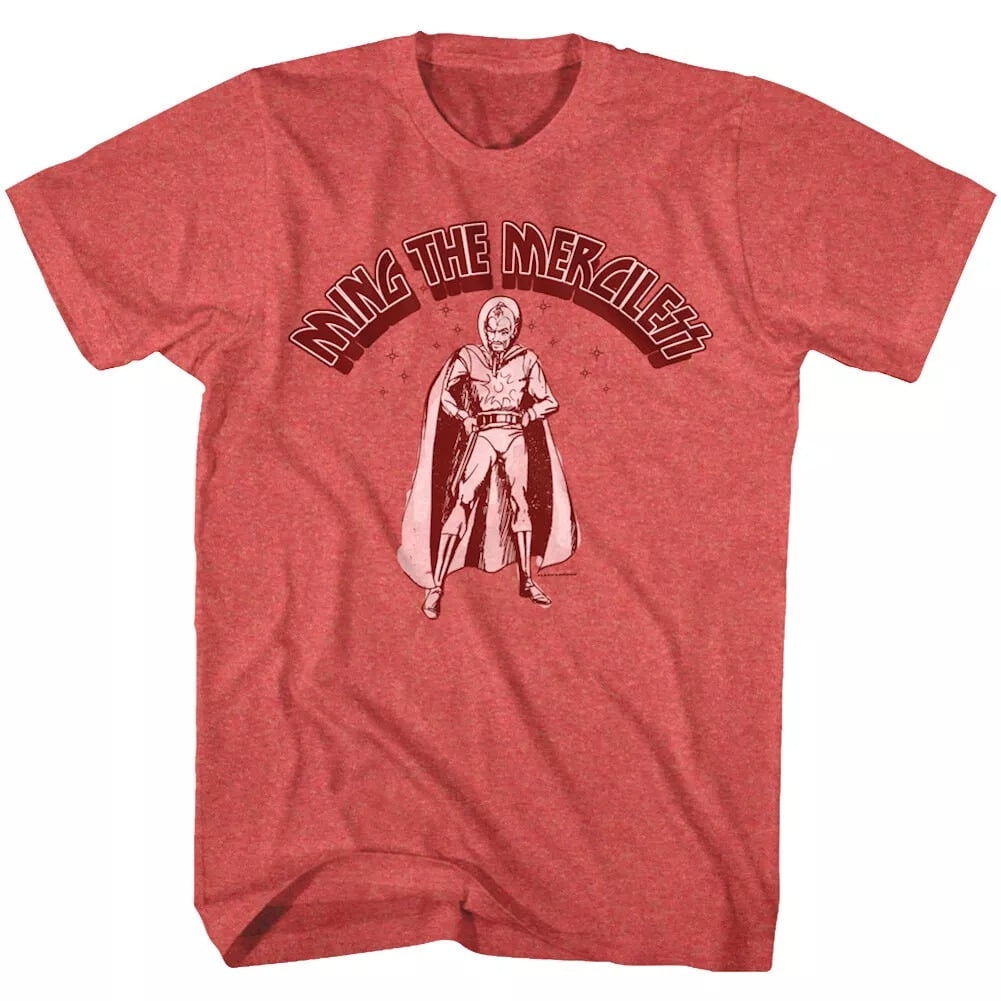 Flash Gordon Ming the Merciless Men's T Shirt Vintage Comic Caped