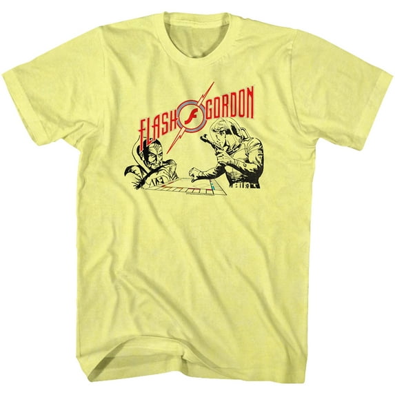 Flash Gordon Monopoly Pawnage Yellow Heather T-Shirt