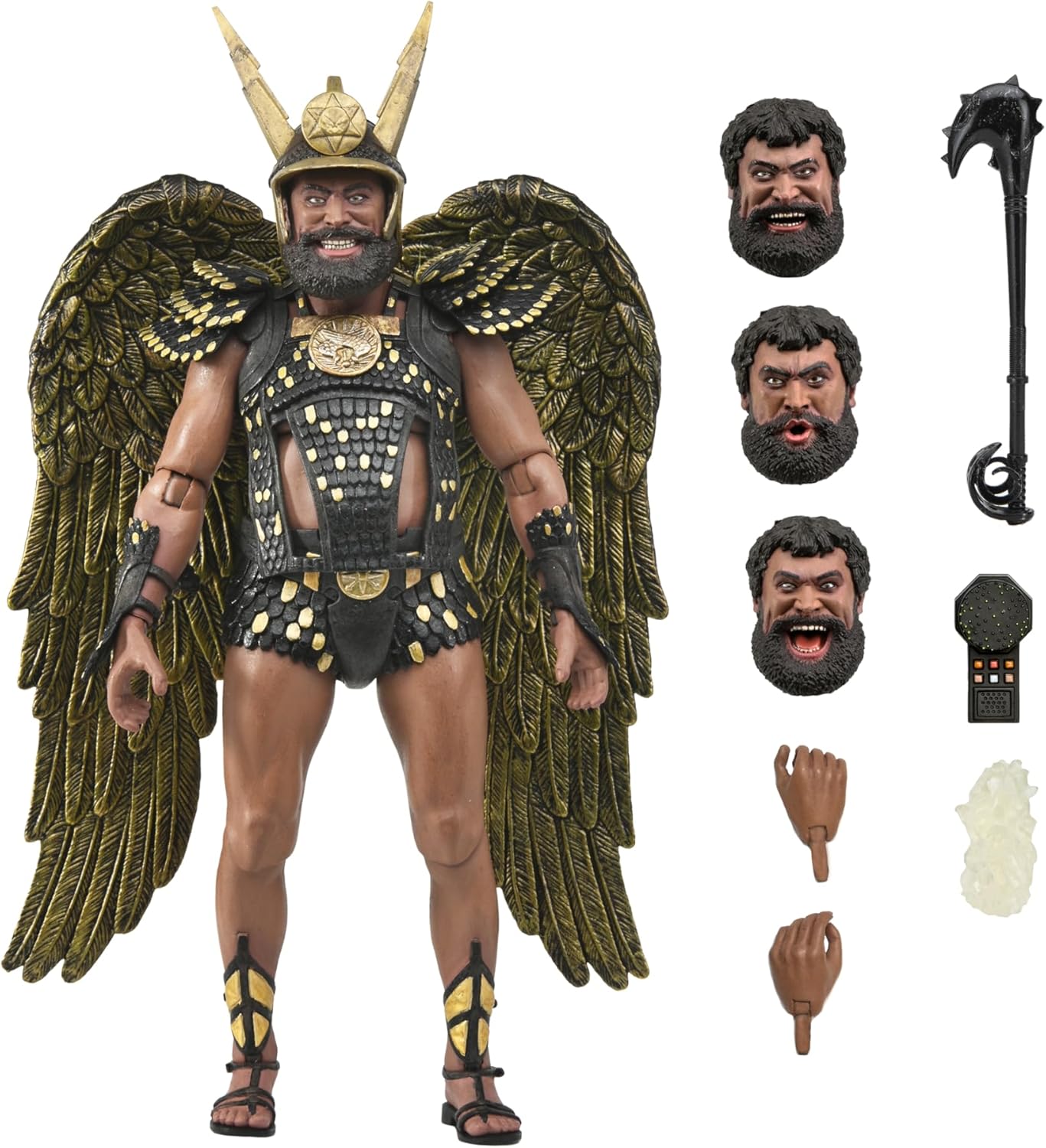 NECA Flash Gordon - Final Battle 7In Ultimate Action Figure: Figura Sam Jones Con Accessori