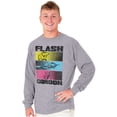 thumbnail image 1 of Flash Gordon Retro Comics Superheroes Long Sleeve TShirt Men Women Brisco Brands S, 1 of 6