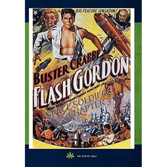 Flash Gordon Space Soldiers Chapter 3 (DVD), Mr Fat - w Video, Horror