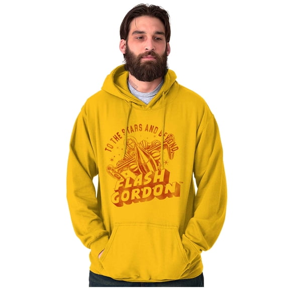 Flash Gordon Spaceman Comics Retro Hoodie Sweatshirt Women Men Brisco Brands S