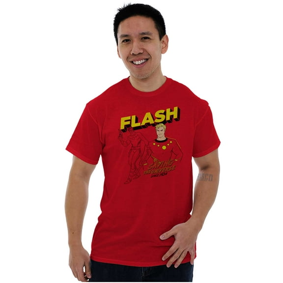 Flash Gordon Superhero Comic Strip Men's Graphic T Shirt Tees Brisco Brands M