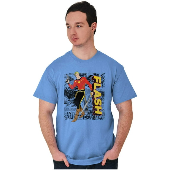 Flash Gordon Vintage Comic Strips Men's Graphic T Shirt Tees Brisco Brands M