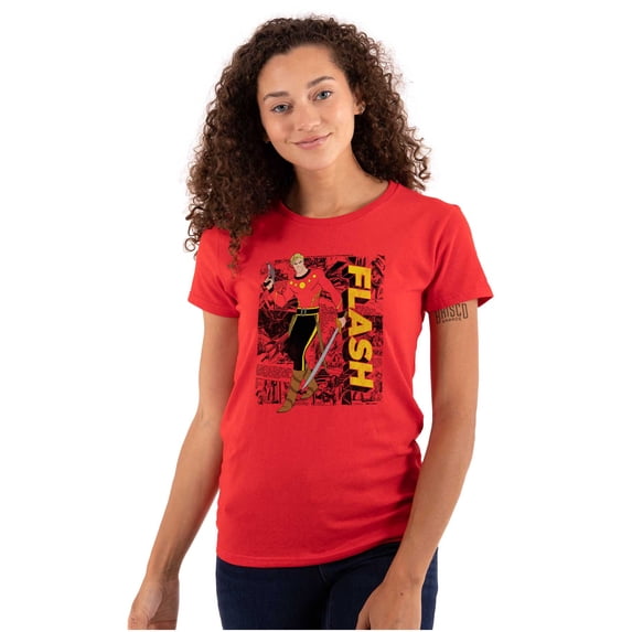 Flash Gordon Vintage Comic Strips Women's Plus Size Shirt Brisco Brands 3X