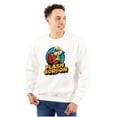 thumbnail image 1 of Flash Gordon Vintage Space Comic Hero Unisex Plus Size Sweatshirt Brisco Brands 3X, 1 of 6