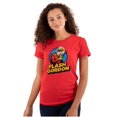thumbnail image 1 of Flash Gordon Vintage Space Comic Hero Women's T Shirt Ladies Tee Brisco Brands S, 1 of 2