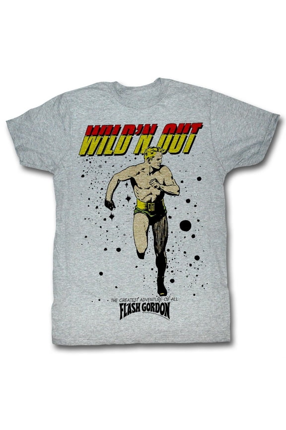 Flash Gordon Wildn Gray Heather T-Shirt