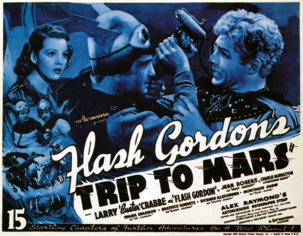 Flash GordonS Trip To Mars Canvas Art - (28 x 22)