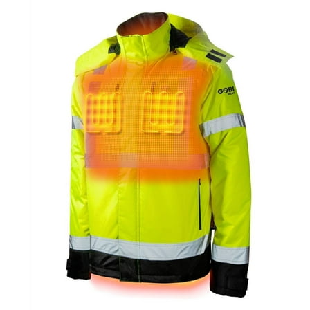 Flash Heated High-Vis Jacket by Gobi Heat