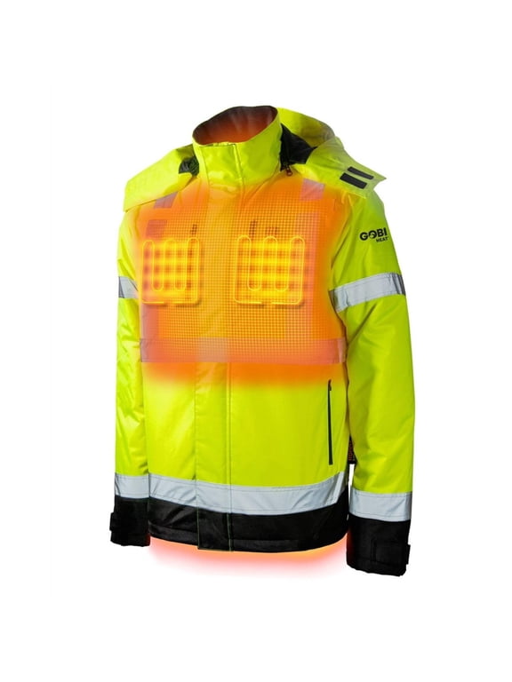 Flash Heated High-Vis Jacket by Gobi Heat