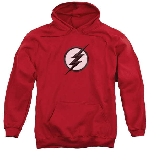 Flash Jesse Quick Logo Adult Pullover Hoodie Sweatshirt Red