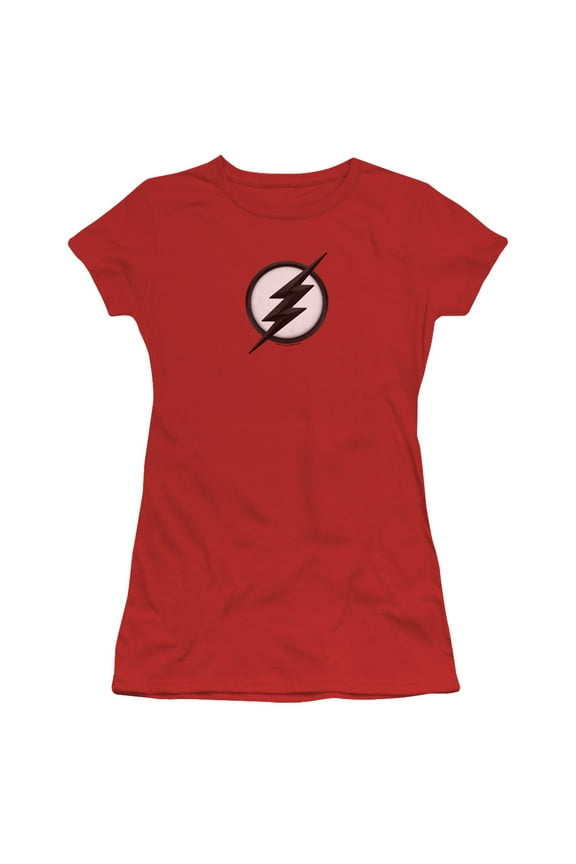 Flash Jesse Quick Logo S/S Junior Women's T-Shirt Sheer Red