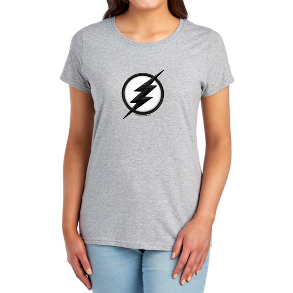 Flash Jesse Quick Logo Women's T Shirt, Athletic Heather, Small