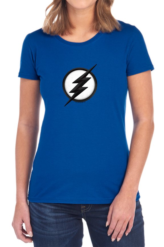 Flash Jesse Quick Logo Women's T Shirt, Royal, Medium