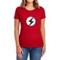 thumbnail image 1 of Flash Kid Flash Logo Women's T Shirt, Red, 2X-Large, 1 of 6