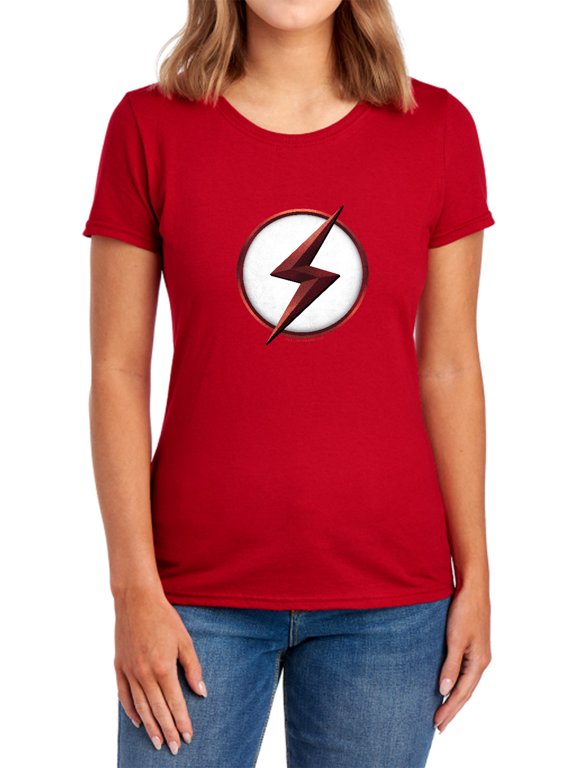 Flash Kid Flash Logo Women's T Shirt, Red, Small