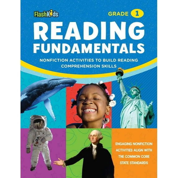 Flash Kids Fundamentals Reading Fundamentals: Grade 1: Nonfiction Activities to Build Reading Comprehension Skills, (Paperback)