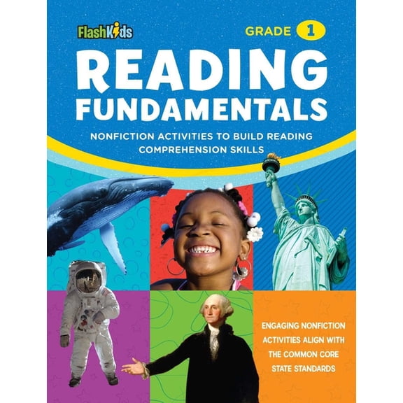 Flash Kids Fundamentals Reading Fundamentals: Grade 1: Nonfiction Activities to Build Reading Comprehension Skills, (Paperback)