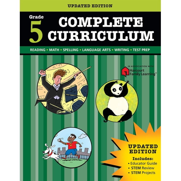 Pre-Owned Flash Kids Harcourt Family Learning Complete Curriculum: Grade 5, (Paperback)