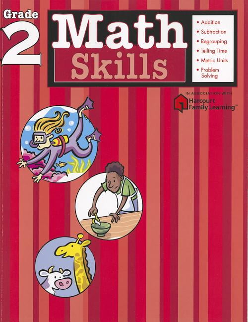 Flash Kids Harcourt Family Learning Math Skills Grade 2 (Flash Kids
