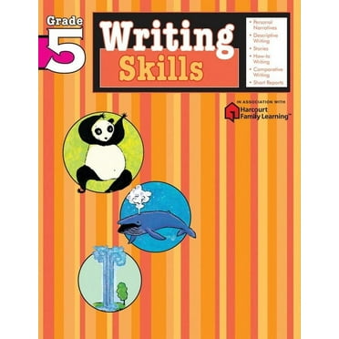 Flash Kids Harcourt Family Learning Writing Skills, Grade 5, (Paperback)