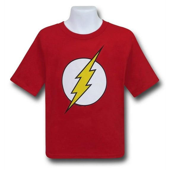 Flash Kids Symbol T-Shirt-Size 6
