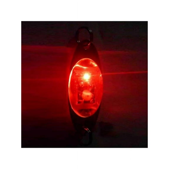 Flash Lamp LED Deep Drop Underwater Eye Shape Fishing Squid Fish Lure Light