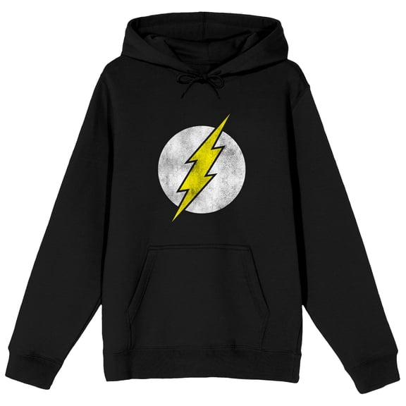 Flash Logo Men's Pullover Hoodie-XS
