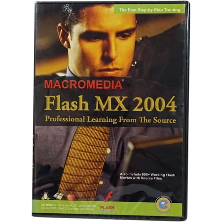Flash MX 2004 Professional Learning from Source - Training Tutorial CD